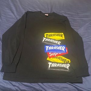 Supreme x thrasher long sleeve